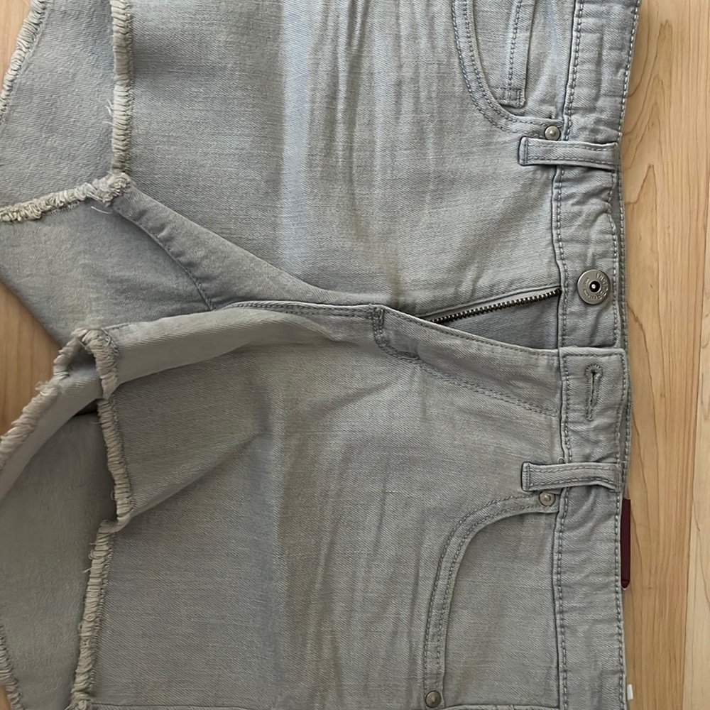 New denim shorts